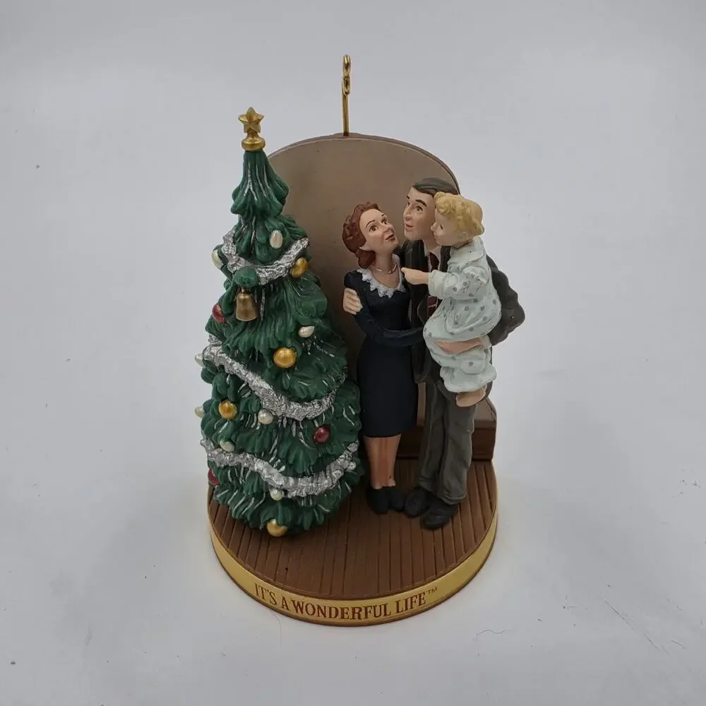 VTG 1996 HALLMARK It's a Wonderful Life Christmas Ornament Anniversary 50 Years